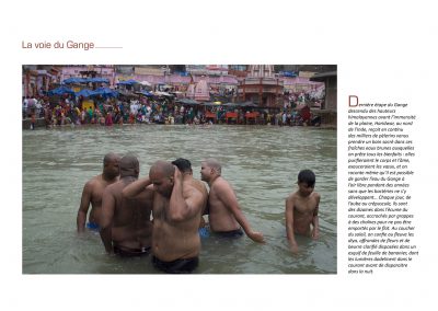 Bain dans le Gange à Haridwar - Olivier Cirendini