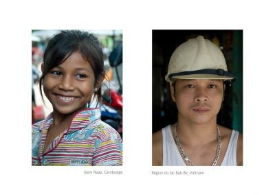 Portraits Cambodge Vietnam - Olivier Cirendini